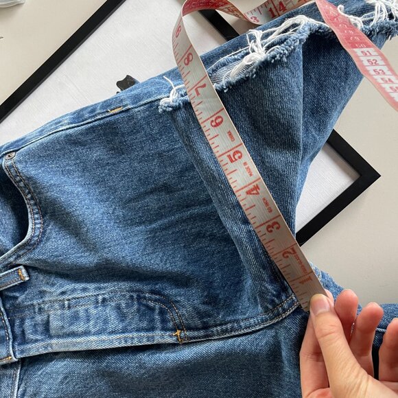 DENIM FORUM Cut Off Bermuda Shorts - Picture 7 of 7